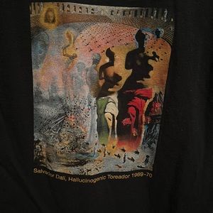 Salvador Dali art work tshirt